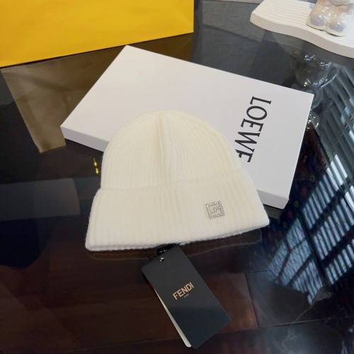 Fendi Men Womens Knit Hat Luxury Brand Design Fendi Cap with Original Box  
