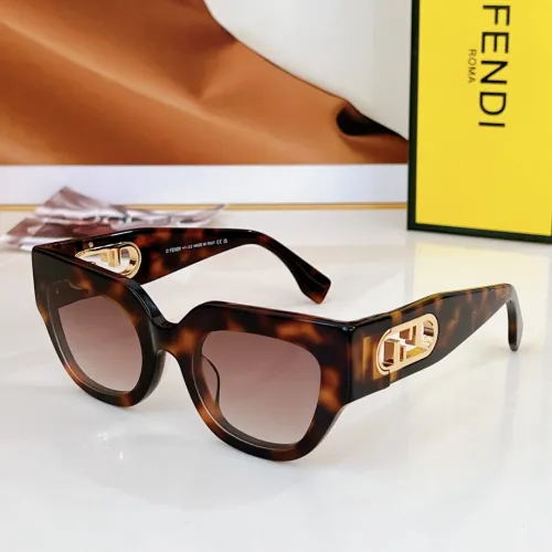 Fendi Sunglasses Luxury Brand Men Womens Sunglasses with Original Box  FE50016U