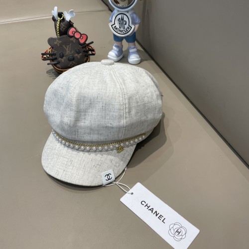 Chanel Womens Hats Luxury Brand Beret Hat with Original Box  