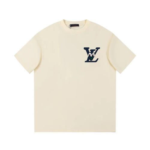 Louis Vuitton Luxury Brand Men Womens Short Sleeve T-Shirt   