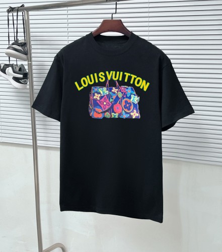 Louis Vuitton Luxury Brand Men Womens Short Sleeve T-Shirt   