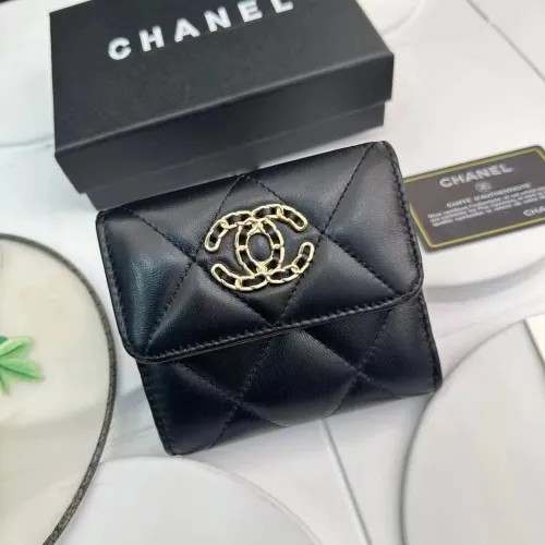 Chanel Womens Bag Wallets Clutch Luxury Brand Card Holder with Original Box