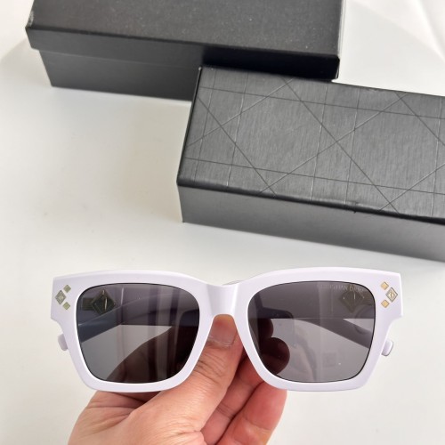Dior Sunglasses Luxury Brand Men Womens Sunglasses with Original Box  Diamond S2I