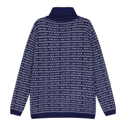 Prada Men Womens Sweater Luxury Brand Mens Knitwear Top Quality   