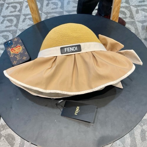 Fendi Womens Bucket Hat Luxury Brand Design Fendi Cap with Original Box  