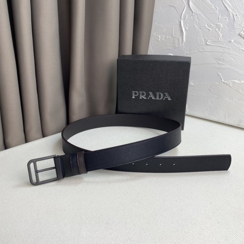 Prada Mens Belt Luxury Brand Fashion Men Belts with Original Box