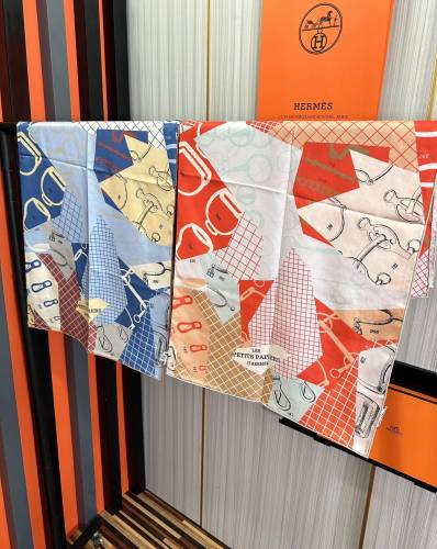 Hermes Scarves Womens Fashion Scarf Shawl 006
