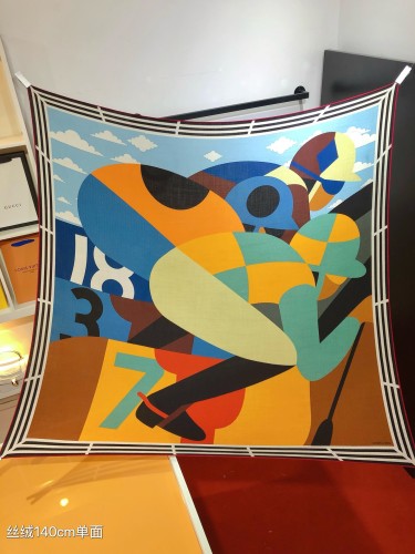 Hermes Scarves Womens Fashion Scarf Shawl 005