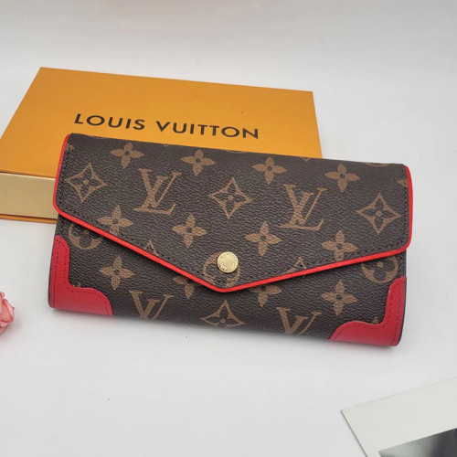 Louis Vuitton Mens Womens Wallets Purse Luxury Brand Designer Estrela Zippy Wallet M61184 with Original Box
