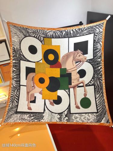 Hermes Scarves Womens Fashion Scarf Shawl 065