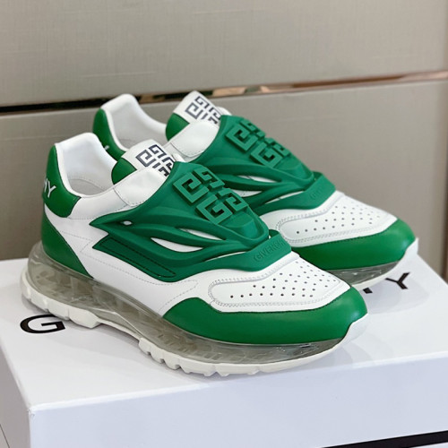 Givenchy Men Shoes Fashion Type Luxury Brand GIVENCHY SNEAKERS IN LEATHER WITH LATEX BAND with Original Box