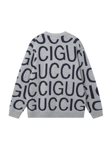 Gucci Cardigan Men Womens Knit Cardigan Luxury Brand Womens Knitwear Top Quality   
