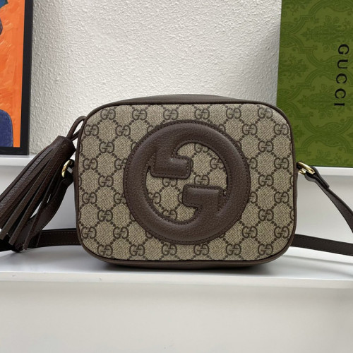 Gucci Womens Bags Shoulder Bags Luxury Brand Gucci Blondie small shoulder bag in leather  