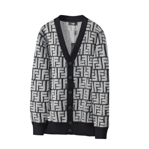 Fendi Cardigan Men Womens Knit Cardigan Luxury Brand Womens Knitwear Top Quality   