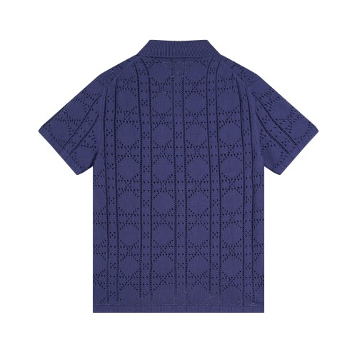 Doir Luxury Brand Women Mens Short Sleeve T-Shirt Cannage Short-Sleeved Shirt   