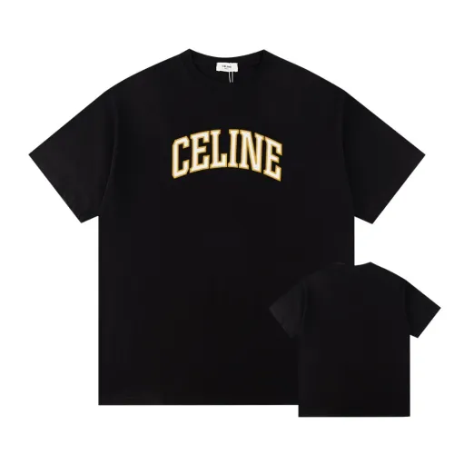 Celine Luxury Brand Women Mens Short Sleeve T-Shirt   