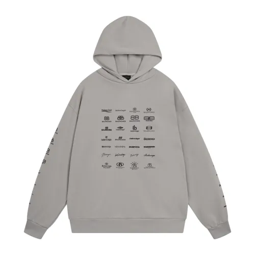 Balenciaga Womens Mens Long Sleeve HoodySweatshirt Hoodies Luxury Brand Mens Sweatshirt   