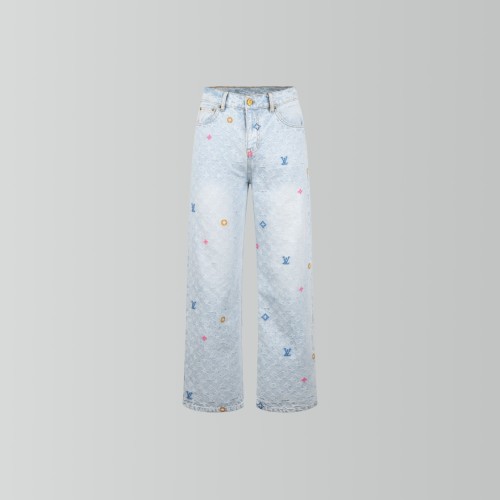 Louis Vuitton x Tyler Luxury Brand Women Mens Pant Jeans   