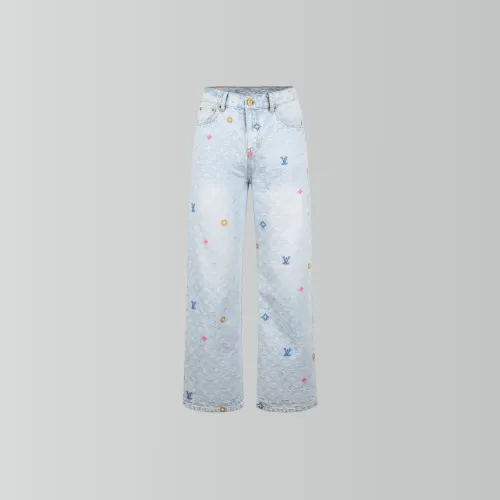 Louis Vuitton x Tyler Luxury Brand Women Mens Pant Jeans   