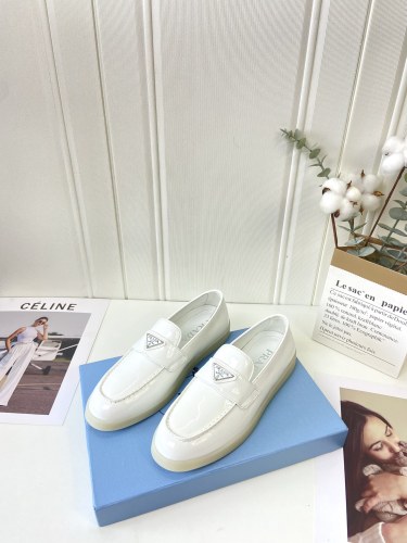 Prada Womens Shoes Casual Luxury Brand Fashion Loafers for Women with Original Box Whatsapp 