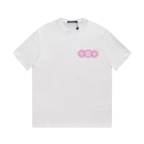 Louis Vuitton Luxury Brand Men Womens Short Sleeve T-Shirt   