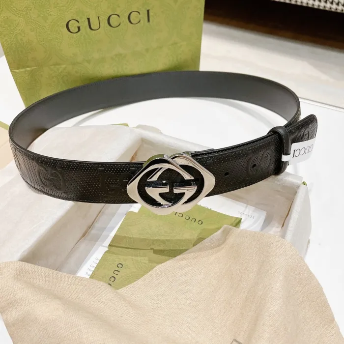 Gucci Mens Belt Luxury Brand Design Fashion Type with Original Box