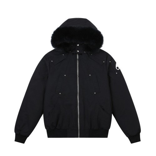 Moose Knuckles Design Mens Womens Winter Windprood Down Jackets Keep Warm 90% White Duck Down Thick