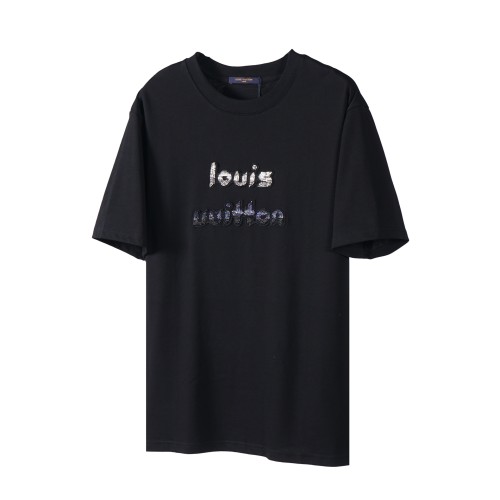 Louis Vuitton x Park Seo Luxury Brand Men Womens Short Sleeve T-Shirt   
