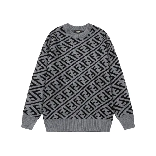 Fendi Women Mens Sweater Knitwears Luxury Brand Mens Knitwear Top Quality   