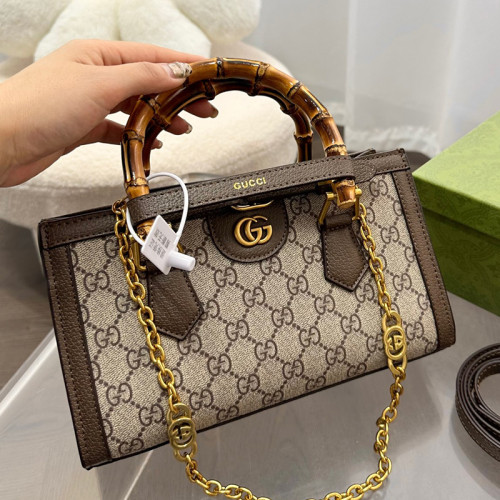 Gucci Womens Bags Shoulder Handbag Luxury Brand Gucci Diana small shoulder bag 735153 DJ24T 5862