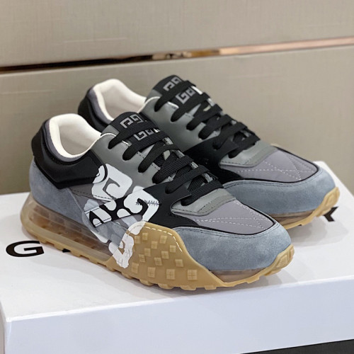 Givenchy Men Shoes Fashion Type Luxury Brand GIVENCHY SNEAKERS IN LEATHER WITH LATEX BAND with Original Box