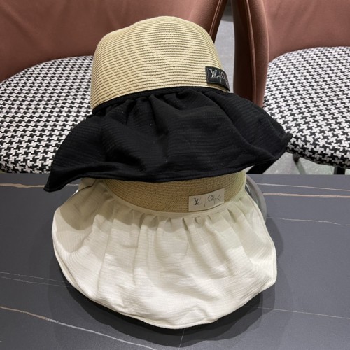 Louis Vuitton Womens Cap Bucket Hat Luxury Brand with Original Box  