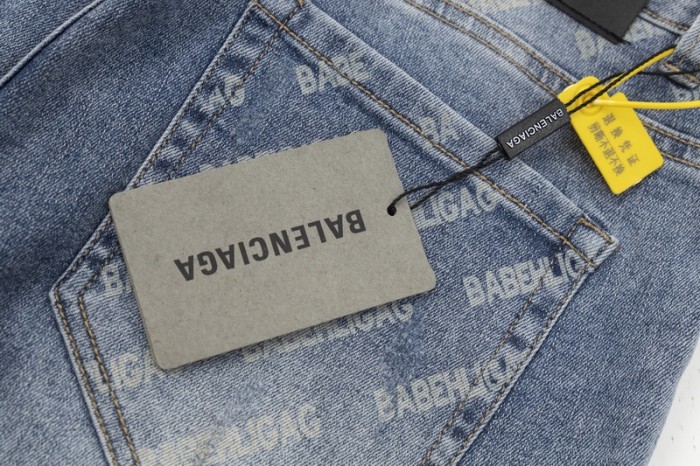 Balenciaga Luxury Brand Women Mens Pant Jeans with Original Box   