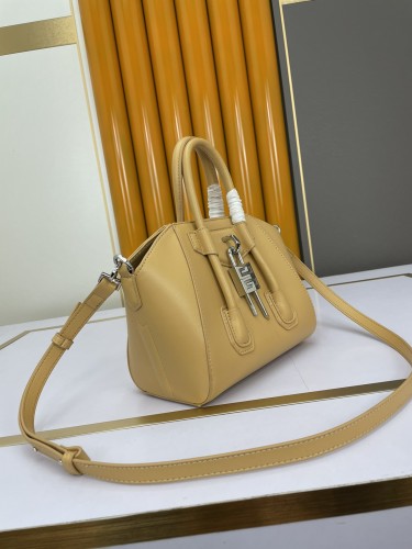 Givenchy Bags Womens Handbags Luxury Brand MINI ANTIGONA LOCK BAG IN BOX LEATHER   