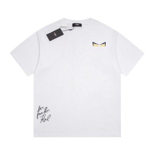 Fendi Luxury Brand Women Mens Short Sleeve T-Shirt   