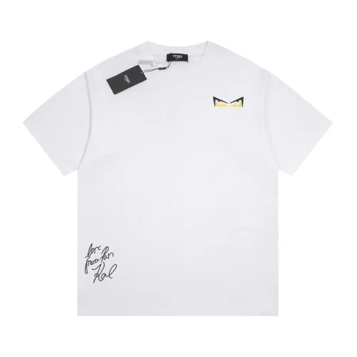 Fendi Luxury Brand Women Mens Short Sleeve T-Shirt   