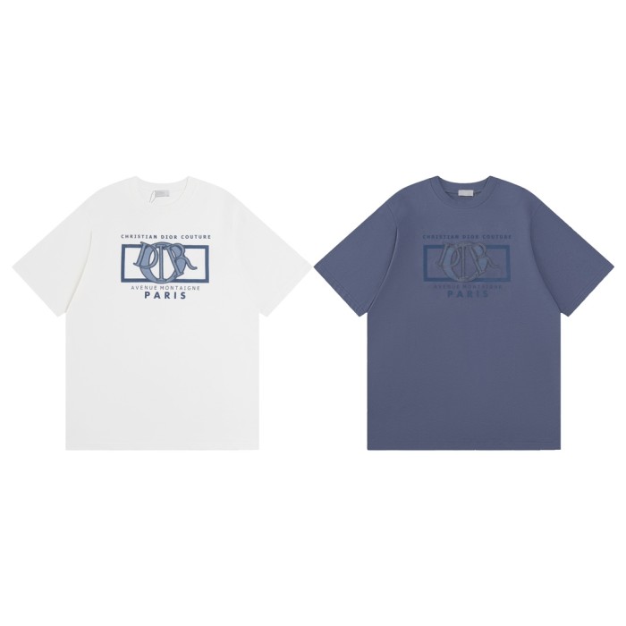 Doir Luxury Brand Women Mens Short Sleeve T-Shirt   