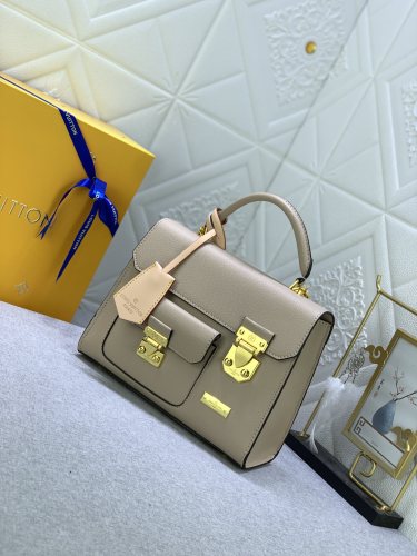 Louis Vuitton Womens Bags Handbags Luxury Brand S Lock Leather Messenger Shoulder Bags M82742