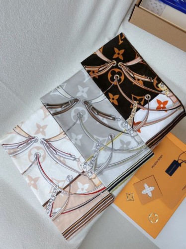 Louis Vuitton Scarves Womens Fashion Scarf with Original Box   