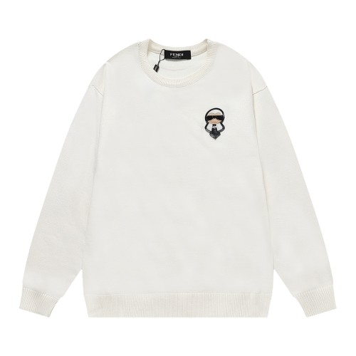 Fendi Women Mens Sweaters Knitwears Luxury Brand Mens Knitwear Top Quality   