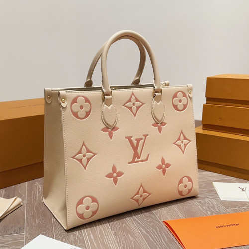 Louis Vuitton Womens Bags Handbags Luxury Brand Louis Vuitton M22312 OnTheGo MM  