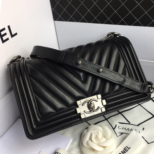 Chanel Womens Bags Crossbody Bag Luxury Brand Le Boy Chanel Handbag with Original Box