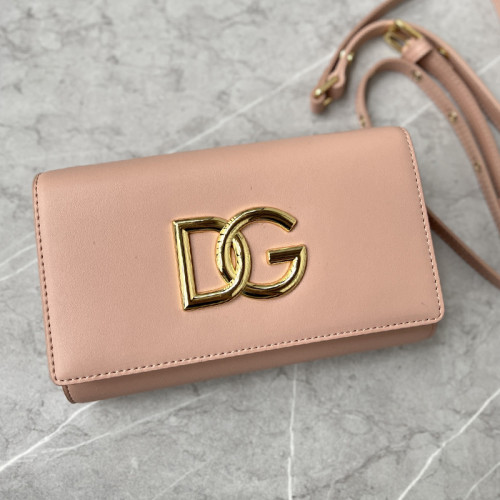 Dolce&Gabbana Womens Bags Shoulder Bag in quilted nappa leather Luxury Brand with Original Box