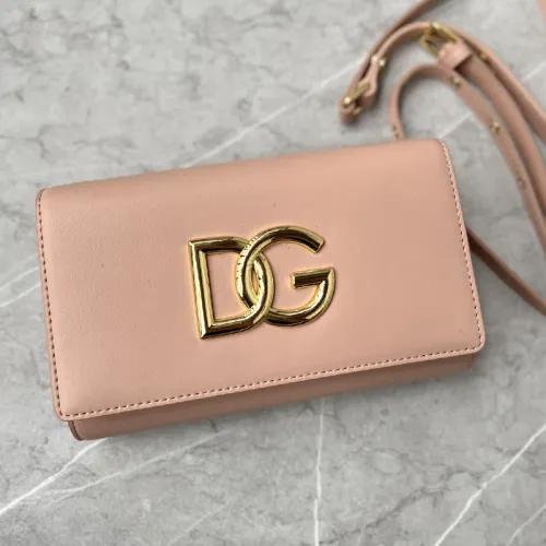 Dolce&Gabbana Womens Bags Shoulder Bag in quilted nappa leather Luxury Brand with Original Box