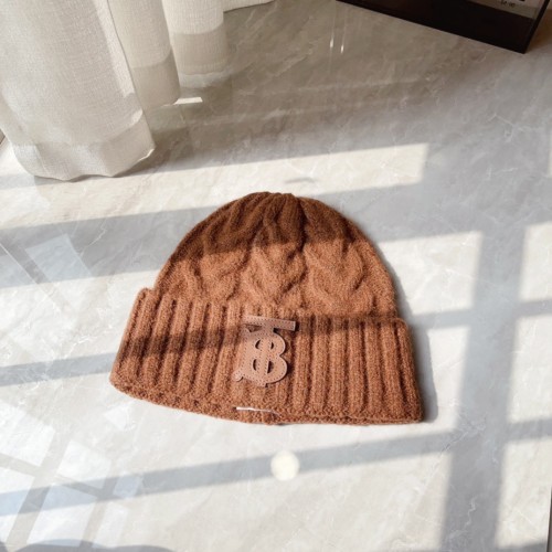 Burberry Womens Mens Cap Knit Hat Luxury Brand with Original Box  