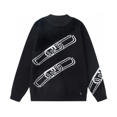 Fendi Women Mens Sweater Knitwears Luxury Brand Mens Knitwear Top Quality   