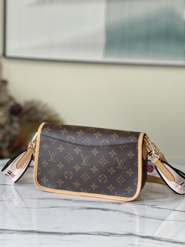 Louis Vuitton Womens Bags Luxury Brand DIANE M45985 Monogram coated canvas with Original Box