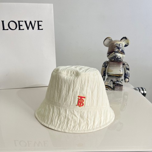 Burberry Womens Mens Cap Bucket Hat Luxury Brand with Original Box  