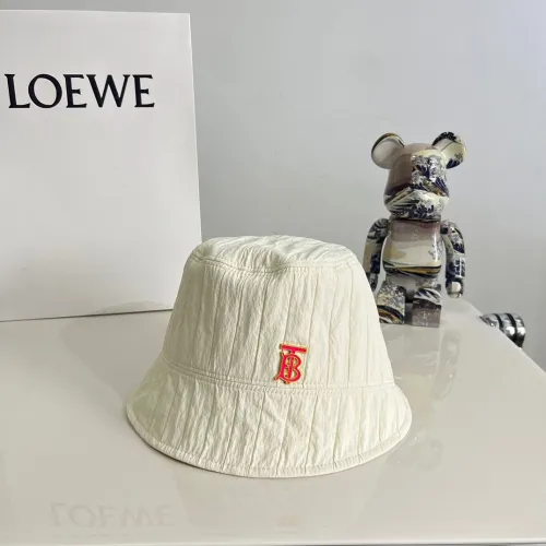 Burberry Womens Mens Cap Bucket Hat Luxury Brand with Original Box  