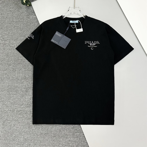 Prada Luxury Brand Women Mens Short Sleeve T-Shirt   